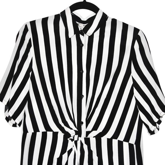 KOTON NWT Stripe Dress Size Medium EU 40 - Picture 5 of 7